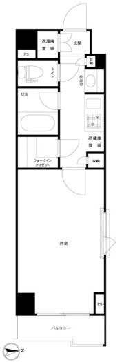 ルーブル桜新町の間取り画像