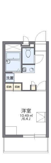 レオパレスJOYの間取り画像