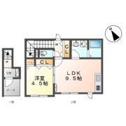 アリエス市川の間取り画像