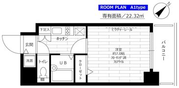 ステージファースト本駒込の間取り画像