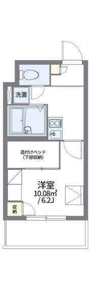 レオパレスカサ リリオの間取り画像