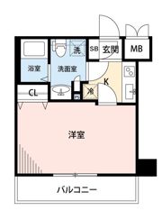 ガラ・グランディ西新宿の間取り画像
