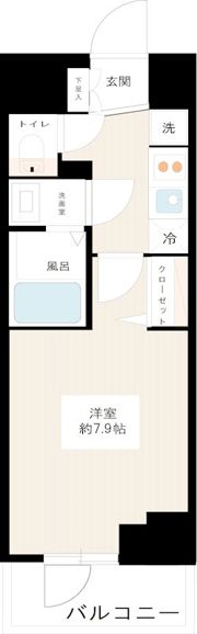 MAXIV西大島の間取り画像