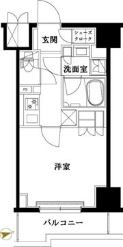 ルーブル南砂町の間取り画像