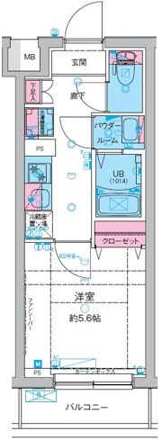GENOVIA妙典の間取り画像