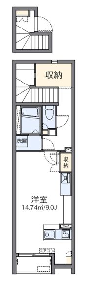 レオネクストサン ルーベル向原の間取り画像