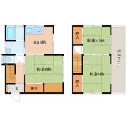 新町1丁目角地戸建の間取り画像