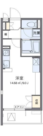 レオネクスト日野万願寺の間取り画像