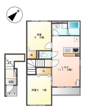 アンベリールSの間取り画像
