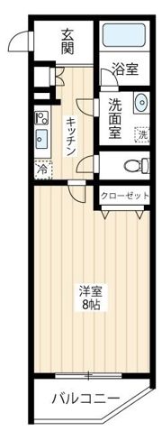 ARCOBALENO KAWASAKIHIRAMAの間取り画像