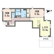 リラフォート大瀬戸の間取り画像