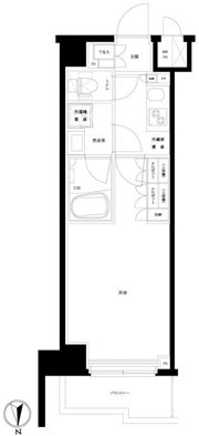 ルーブル武蔵小杉伍番館の間取り画像