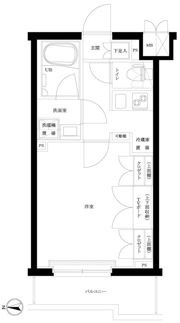 ルーブル武蔵新城伍番館の間取り画像