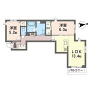 リラフォート大瀬戸の間取り画像