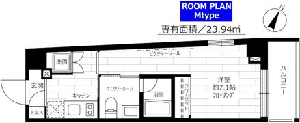 ステージグランデ平和台の間取り画像