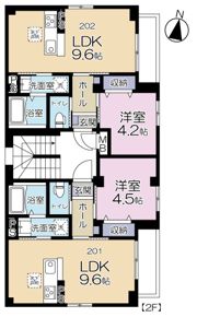（仮称）松原1丁目マンションの間取り画像