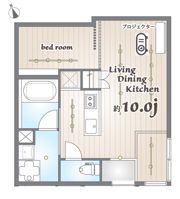 Elysion門前仲町の間取り画像