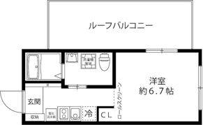 エスポアール明大前の間取り画像
