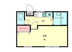 ハイツ恵の間取り画像