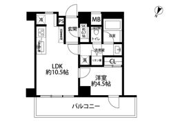 プライムフィット中目黒の間取り画像