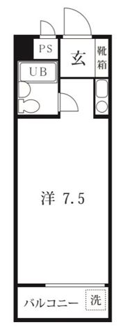 駒込K＆Mビルの間取り画像