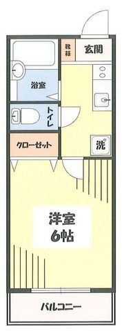 キャッスルタツミの間取り画像