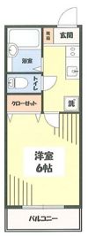 キャッスルタツミの間取り画像