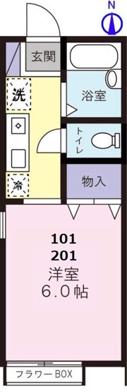 グランシャリオ目黒の間取り画像