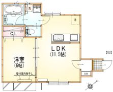 サンライズ経堂の間取り画像