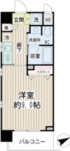 グランイーサ新丸子の間取り画像