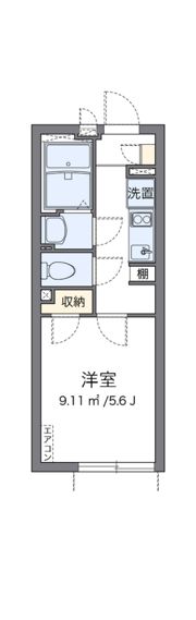 クレイノ西調布の間取り画像
