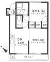 北沢ハイムの間取り画像