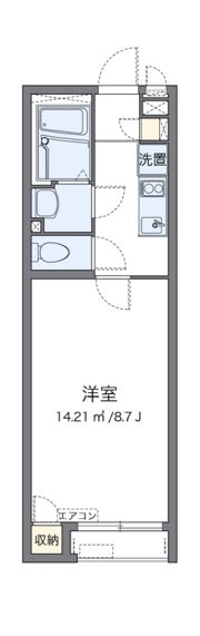 クレイノアヴァンセ座間の間取り画像