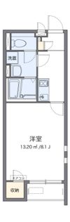 クレイノビッグアロー座間の間取り画像