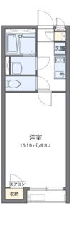 クレイノ光彩SOUTHの間取り画像