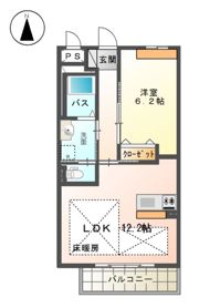 サンガーデンの間取り画像