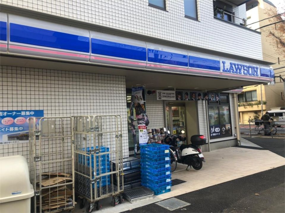 近くのローソン 調布布田店まで124m（徒歩2分）