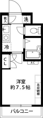 ルイーネ調布の間取り画像