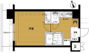 トーシンフェニックス南麻布の間取り画像