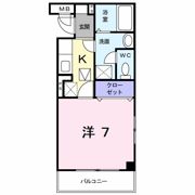 クラール 富士見の間取り画像