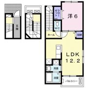 BLESS小平 Aの間取り画像