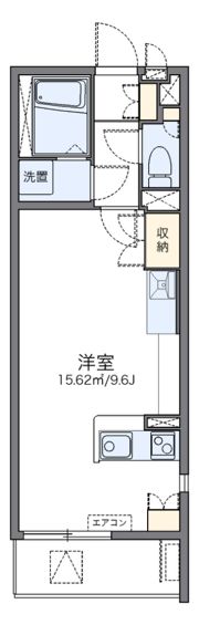 レオネクストADAMANTIIIの間取り画像