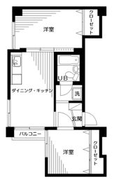 溝の口グリーンハイツの間取り画像
