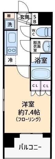 アーリアシティ田端の間取り画像