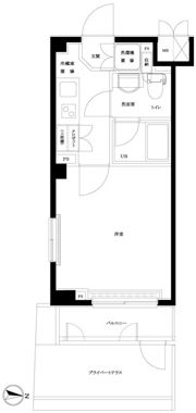 ルーブル中野富士見町の間取り画像