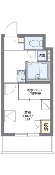 レオパレス本駒込の間取り画像