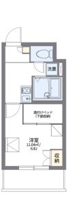 レオパレス本駒込の間取り画像