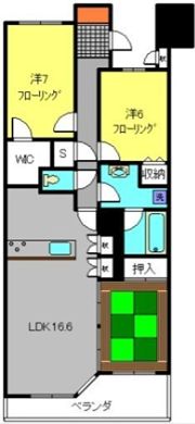 ヨコハマタワーリングスクエア ザ・イーストの間取り画像