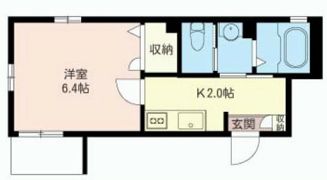 ハーランドの間取り画像