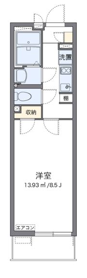 クレイノL ESTATEの間取り画像